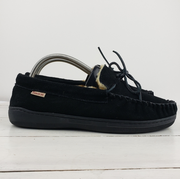 208GAP Tamarac CAMPER Moccasin leather slippers - Picture 1 of 11